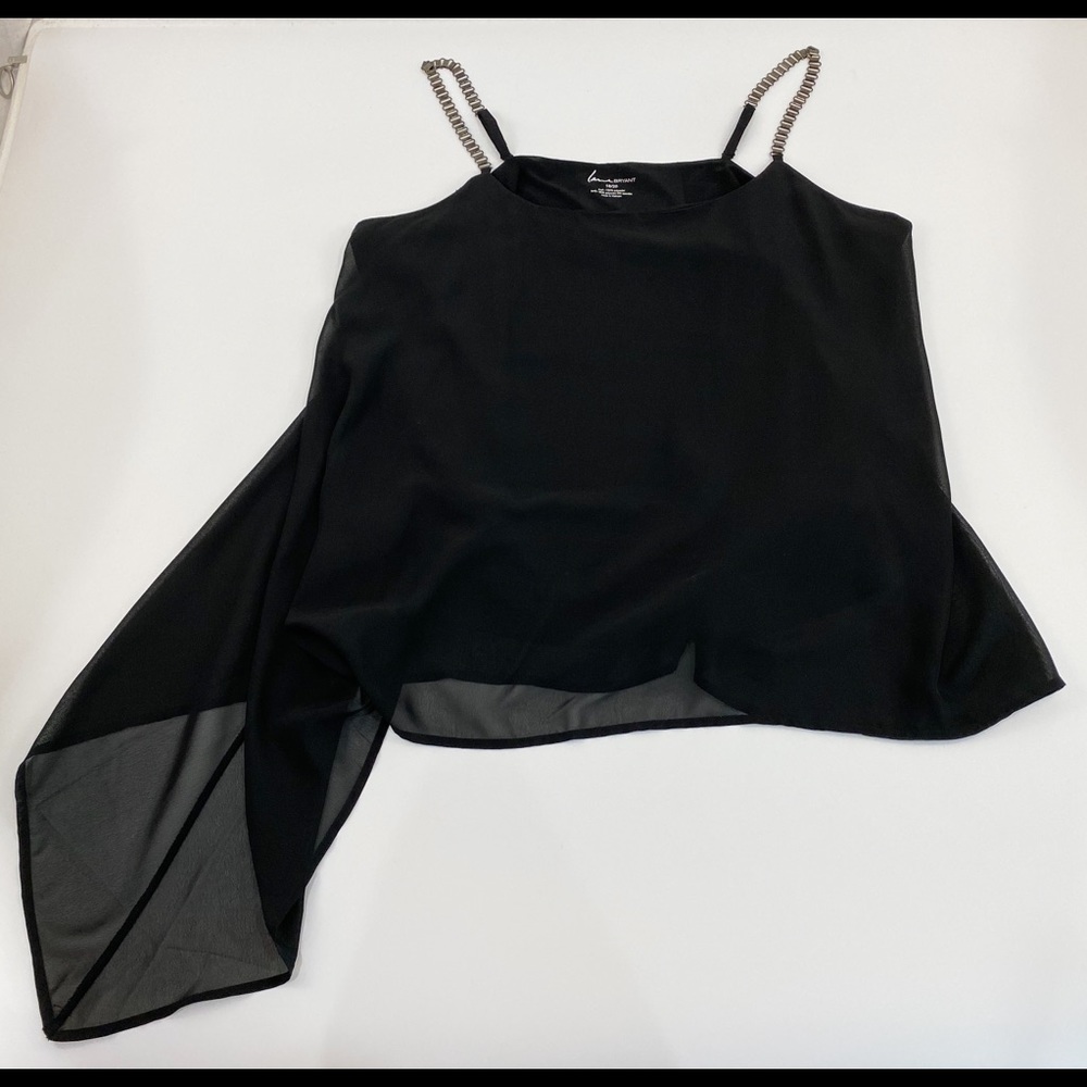 Lane Bryant asymmetrical too w/ chain straps 18/20 - Picture 6 of 7